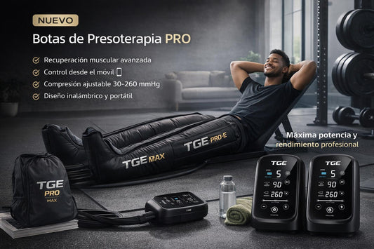Botas de recuperacion y rendimiento TGE